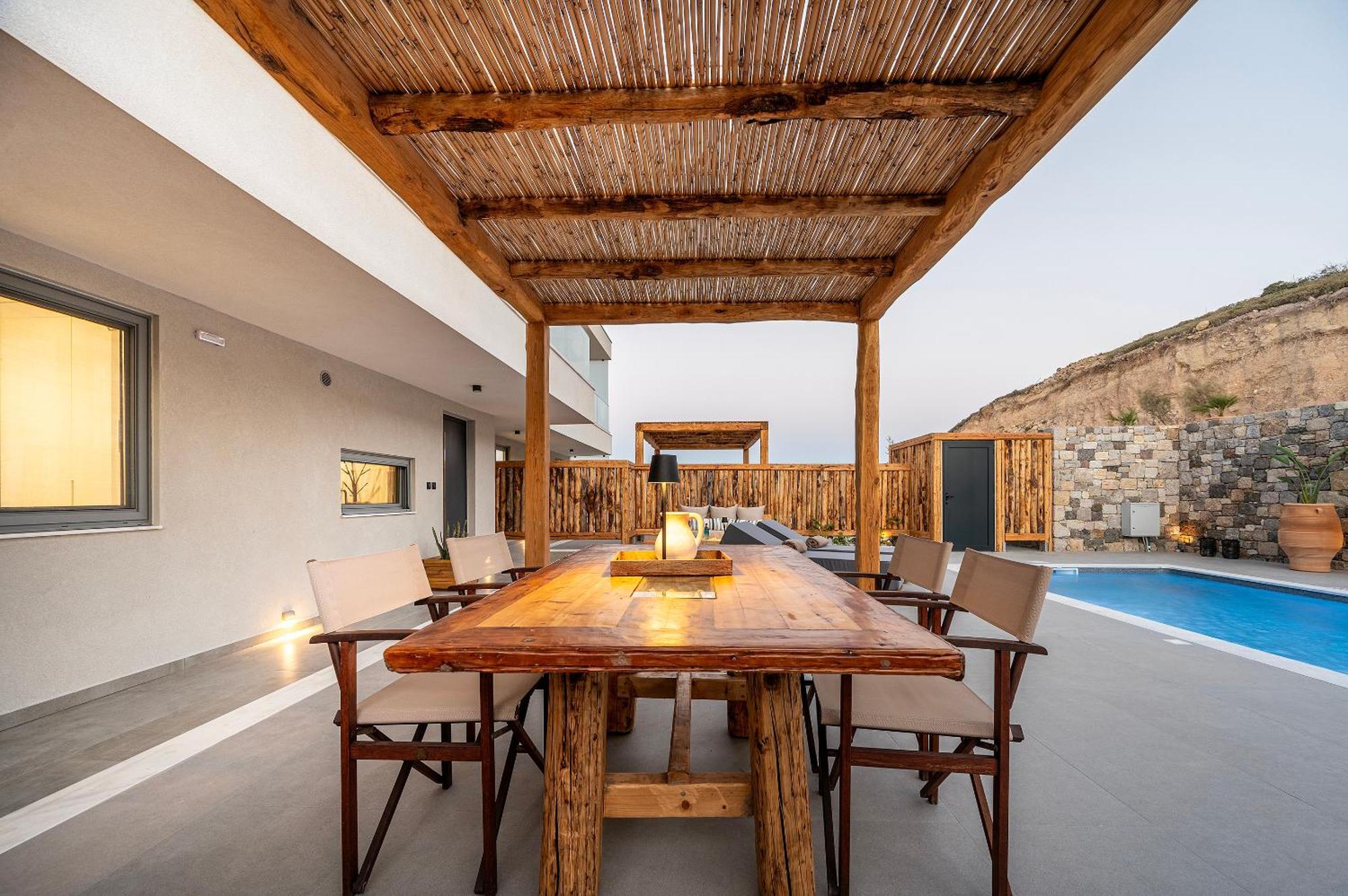 Ferienwohnung Mousonas Luxury Living Kámpos Exterior foto