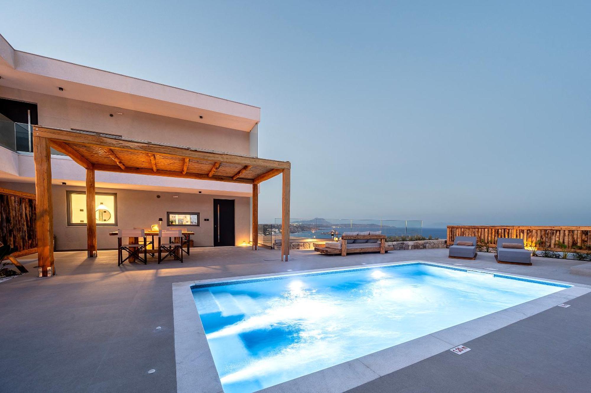 Ferienwohnung Mousonas Luxury Living Kámpos Exterior foto