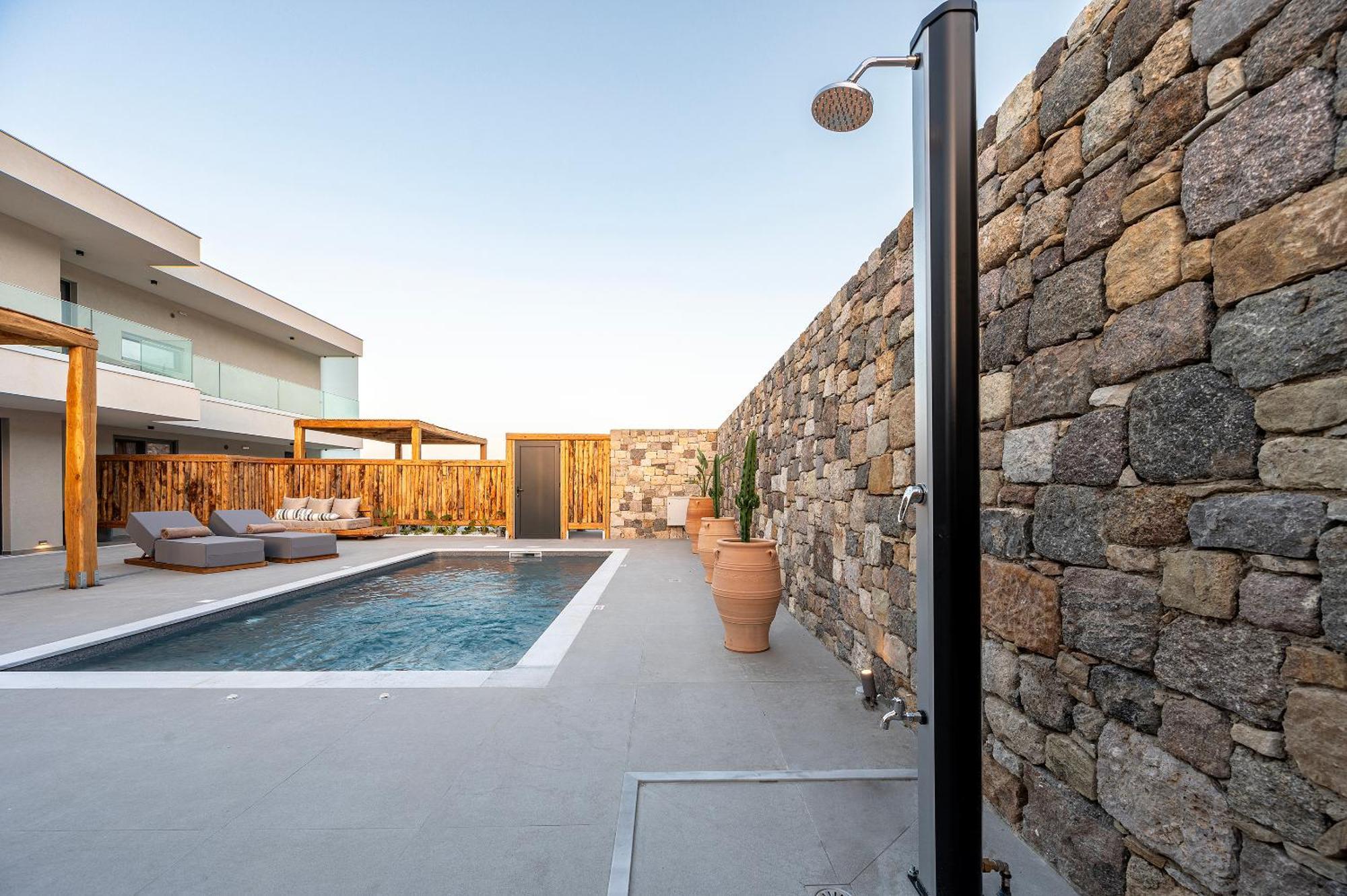 Ferienwohnung Mousonas Luxury Living Kámpos Exterior foto