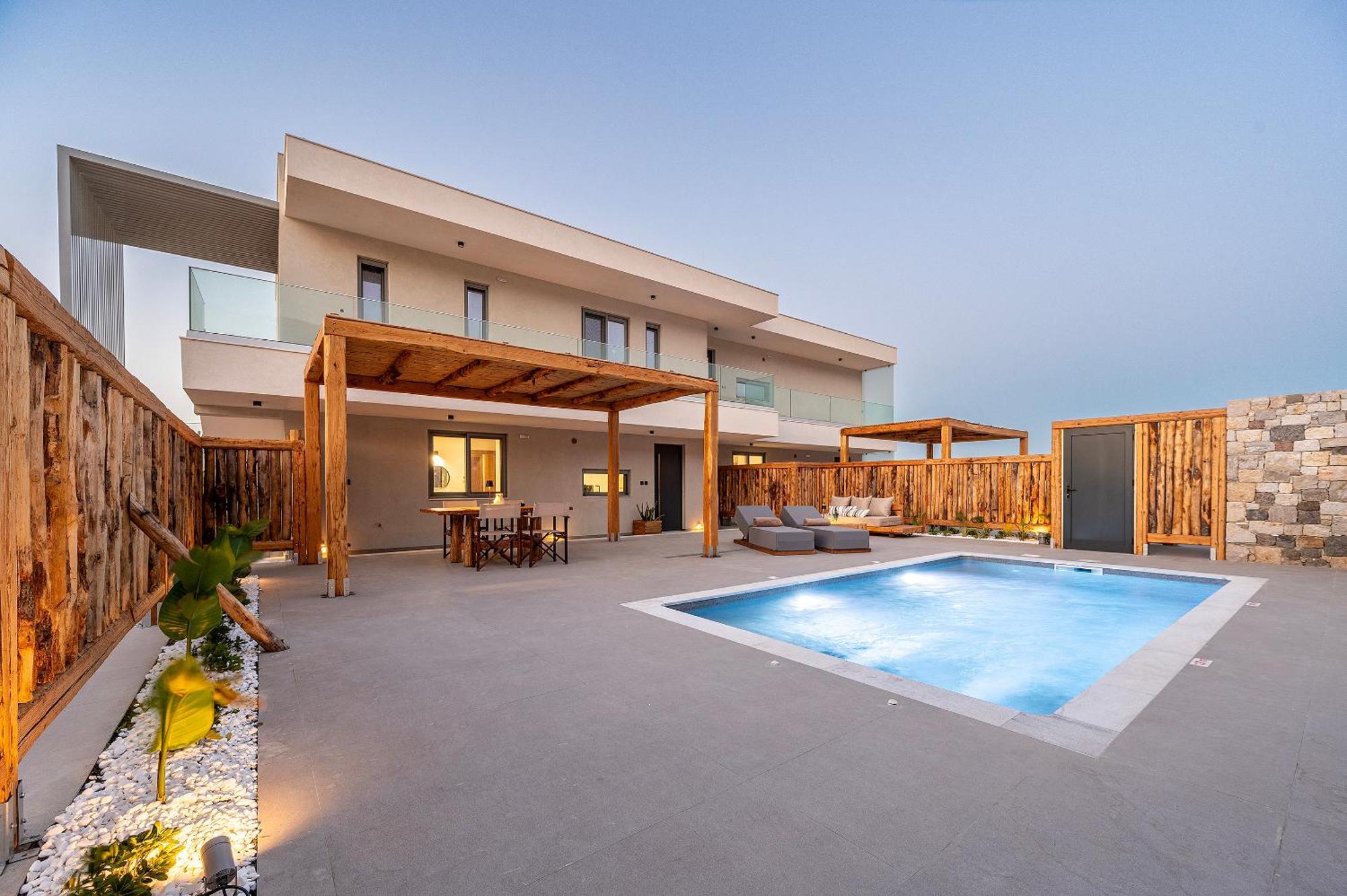 Ferienwohnung Mousonas Luxury Living Kámpos Exterior foto