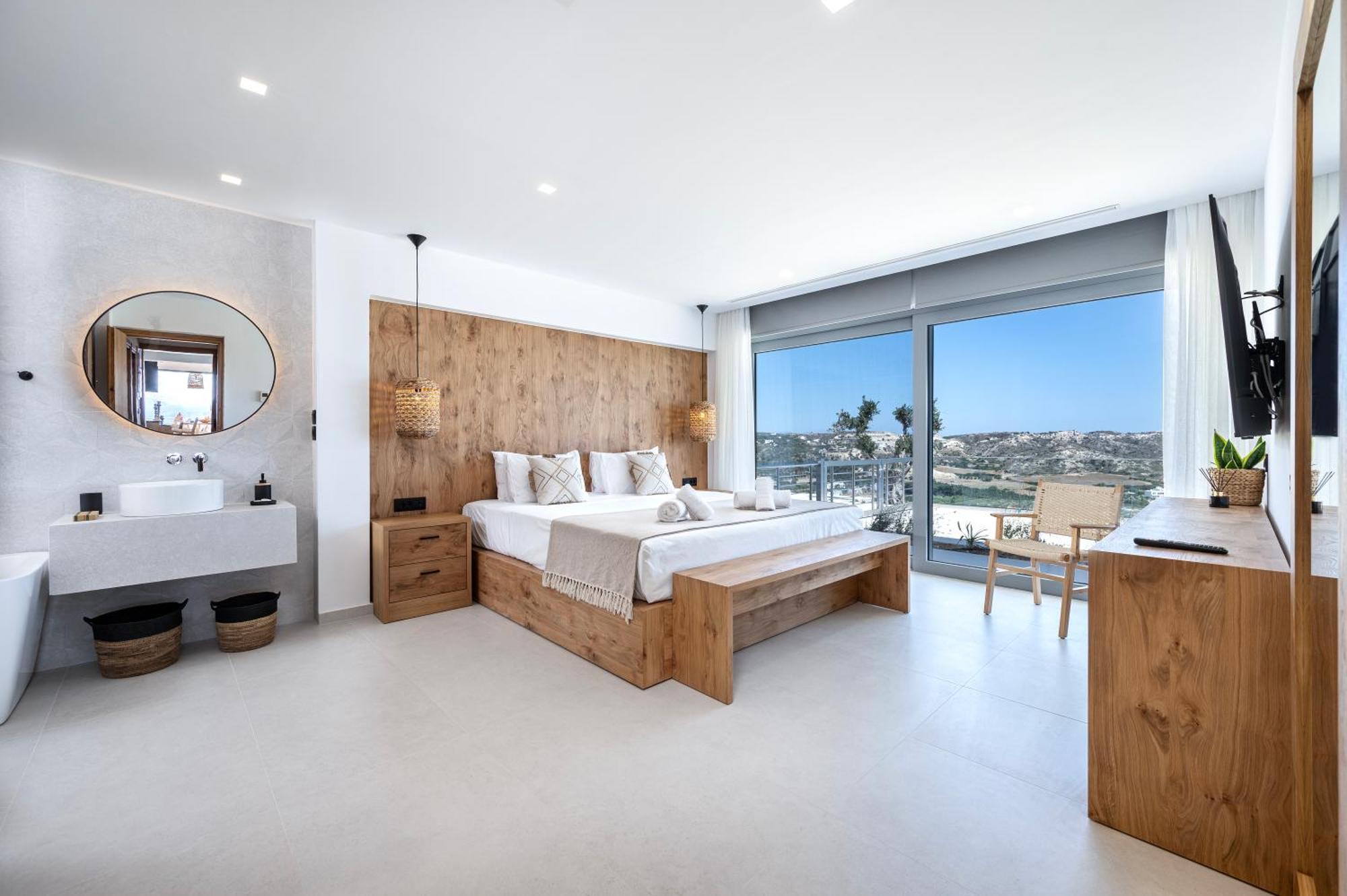 Ferienwohnung Mousonas Luxury Living Kámpos Exterior foto